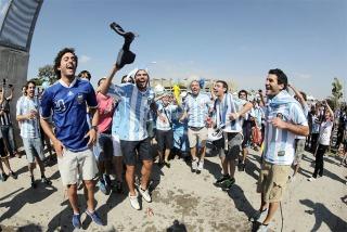 Hinchas argentinos