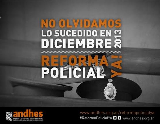 Campaña por reforma policial