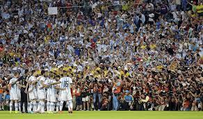 Hinchas argentinos