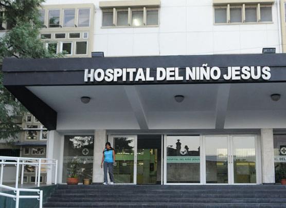 Ingresó el sábado al Hospital de Niños