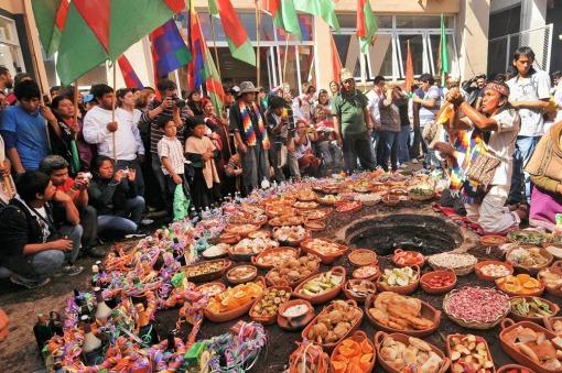 La Tupac festejó la Pacha