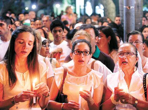 Mujeres movilizadas pidieron por mayor seguridad en Santa Cruz de la Sierra