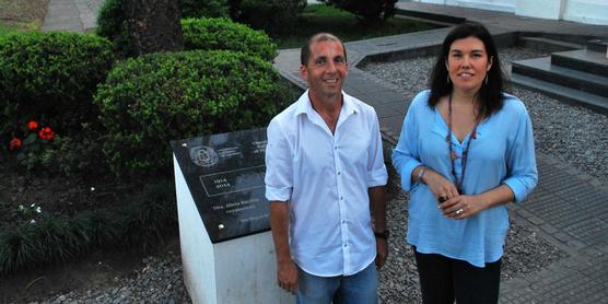 Gustavo Rubinstein y Florencia Gutiérrez