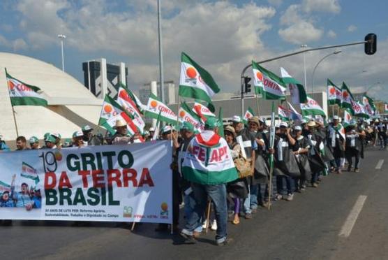 Grito da Terra reclama la reforma agraria como un derecho constitucional