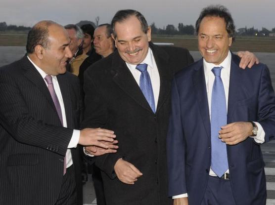 Alperovich, Scioli y Manzur