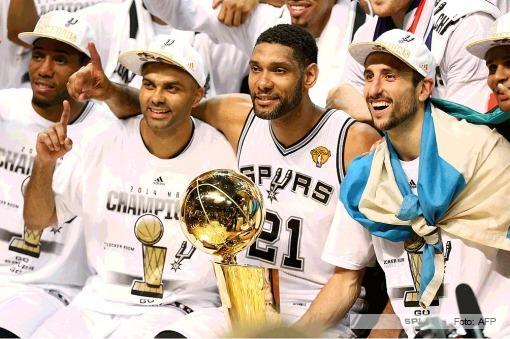 Manu Campeón en la NBA