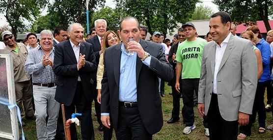 Alperovich en la inauguración