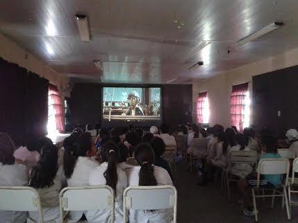 Cine Móvil en la escuela