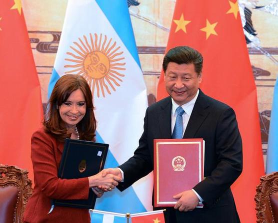 Cristina vuelve de China