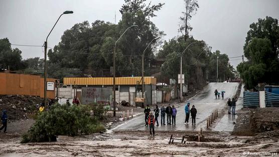 Intensas lluvias en la zona