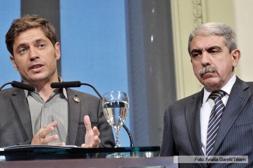 Kicillof junto a Fernández