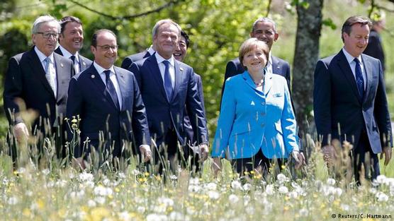 Los mandatarios reunidos desde ayer en Alemania