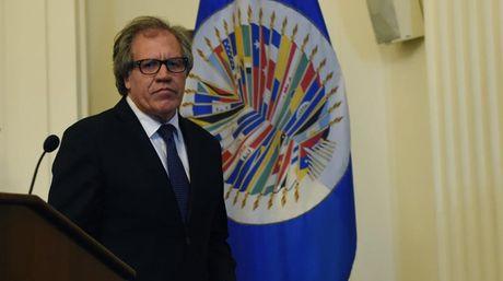 Almagro en su primera exposición ante el plenario