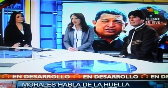 Morales en los 10 años de Telesur