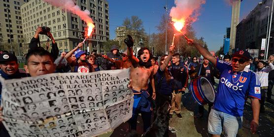 Miles de manifestantes salieron a las calles de la capital