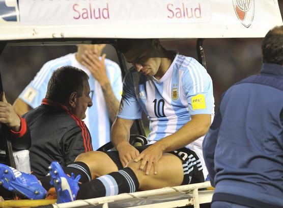 El Kun lesionado