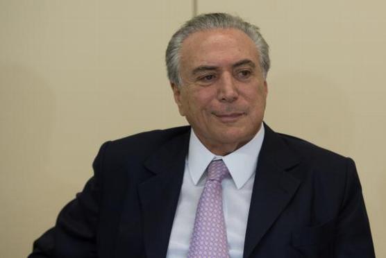 El vicepresidente, Michel Temer del PMDB