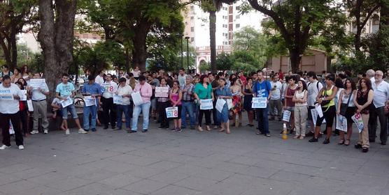 Marcha en la Plaza