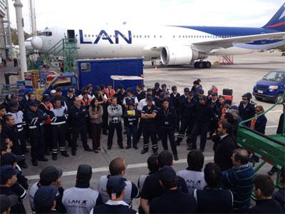 Trabajadores de LAN, exigieron mayor inversión en seguridad