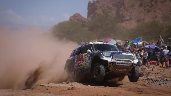 Al-Attiyah en su llegada a Belen ayer