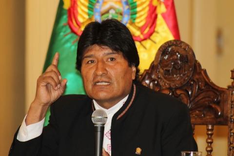 Evo Morales ante periodistas pidió no apresurarse