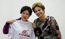 Dilma recibió ayer en Brasilia a Margaret Chan de la OMS