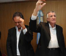 Scioli y Caló