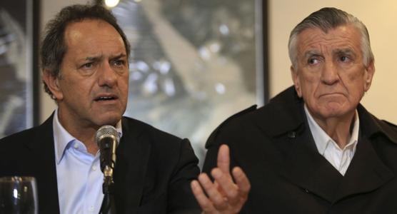 La conducción del PJ de Scioli y Gioja