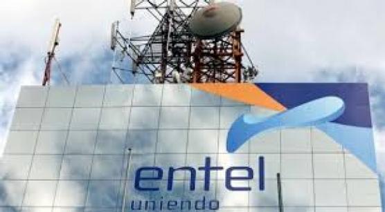 La emrpesa Entel, su sede de La Paz