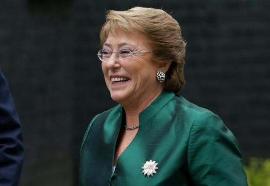 La presidenta chilena Michelle Bachelet