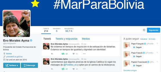 El twit de Morales