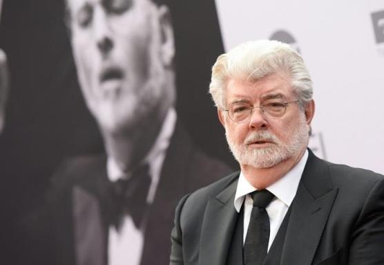 El cineasta George Lucas en Holywood