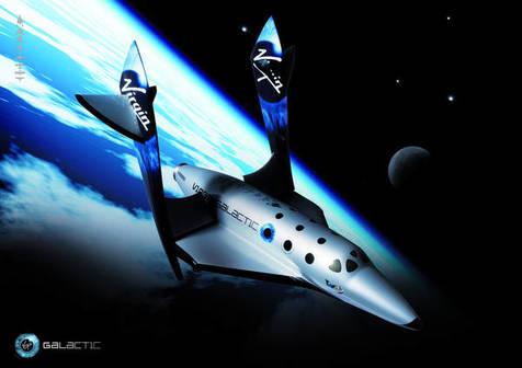 Avión suborbital de Virgin Galactic 