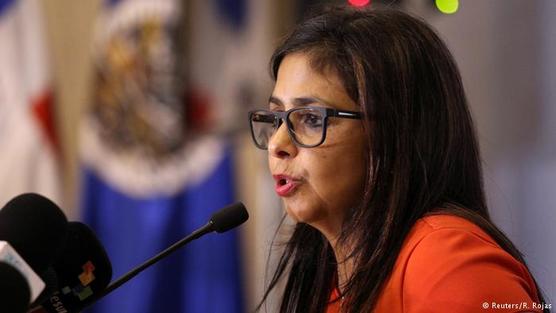 La canciller Delcy Rodríguez