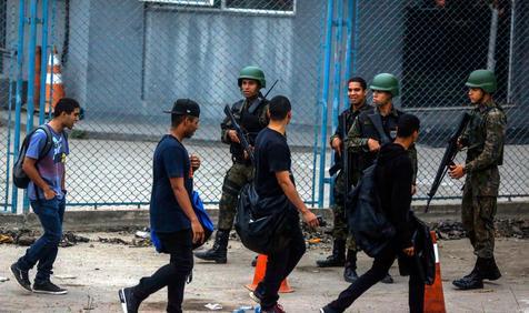 Operativos en favelas, ayer en Rio