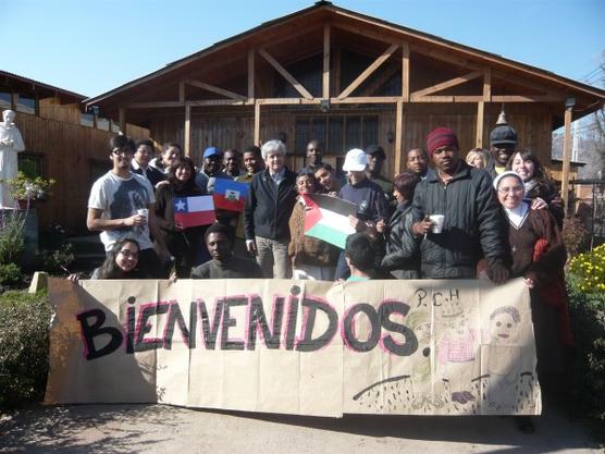 Los haitianos son bienvenidos en Chile