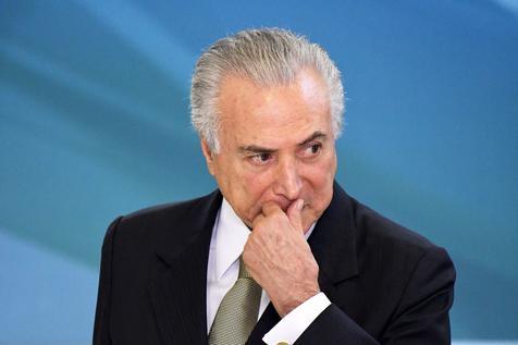 El interino Temer no se banca los chiflidos