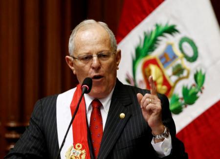 El mandatario peruano Pedro Pablo Kuczynski 