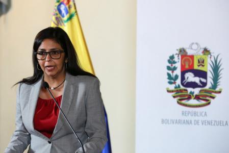 La canciller de Venezuela, Delcy Rodríguez