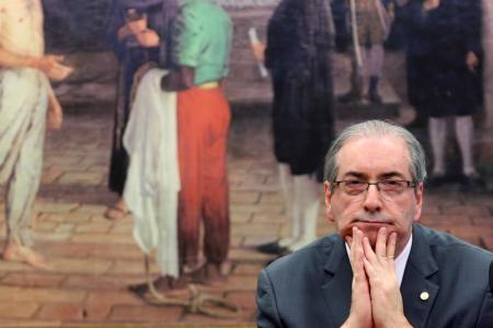 El ex presidente de la Cámara baja de Brasil, Eduardo Cunha