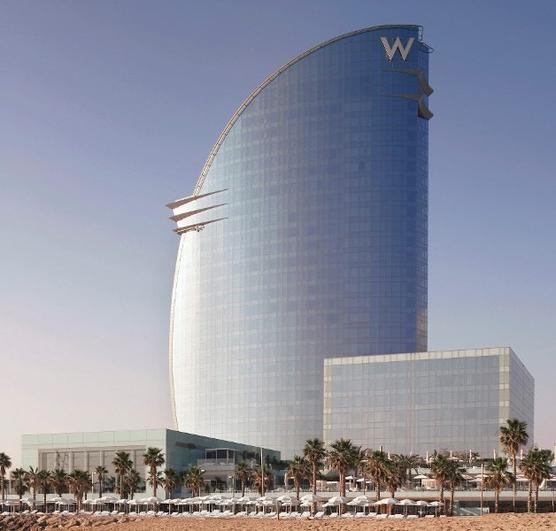 El hotel Spain W Barcelona, de Starwood. Marriot