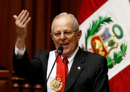 El presidente peruano Pedro Pablo Kuczynski 