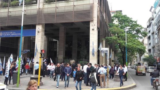 La Bancaria en nueva movilización