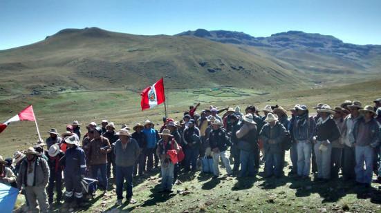 Los mineros en la protesta