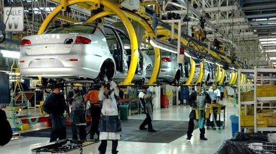 La industria automotriz en caída