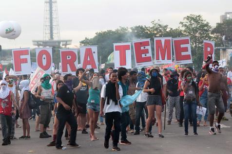 Crece el fora Temer