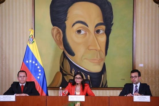 La canciller venezolana Delcy Rodríguez