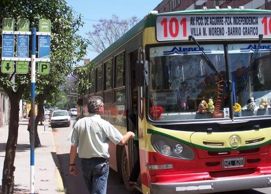 El colectivo con horarios domingueros