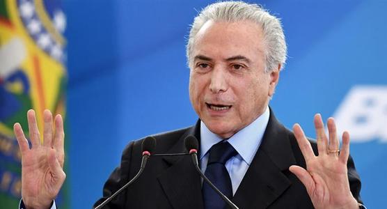 El corrupto Temer en su mensaje navideño