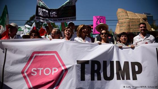 Carteles contra Trump